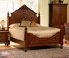 Queen Size Bed - Isabella Queen Size Bed in Oak - Coaster - 200511Q