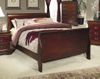 Queen Size Bed - Louis Philippe Queen Size Bed in Cherry - Coaster - 200431Q