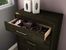 Queen Size Bedroom Furniture Set 71 in Ebony - Gravity - South Shore Furniture - 3577-BSET-71
