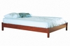 Queen Size Low Profile Bed in Classic Cherry - South Shore Furniture - 3168203