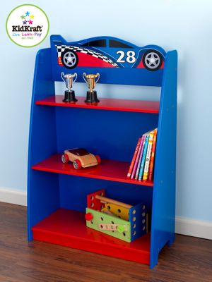 Racecar Bookshelf - KidKraft Furniture - 76042