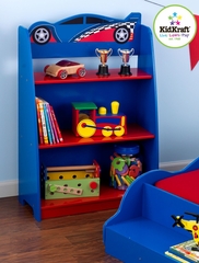 Racecar Bookshelf - KidKraft Furniture - 76042