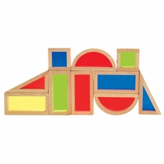 Rainbow Blocks Set - 10 Pcs - Guidecraft - G3015