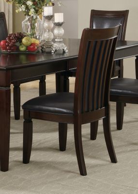 Ramona Side Chair (Set of 2) in Walnut - Coaster - 101632-SET
