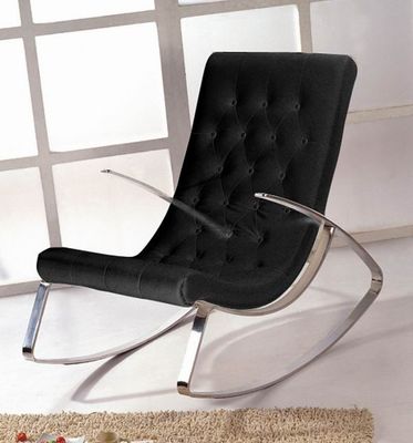 Raymondo Rocking Chair in Black - K102-BLACK