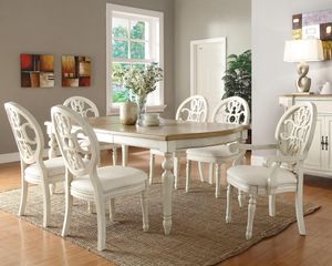 Rebecca 7 Piece Dining Table Set - 104241