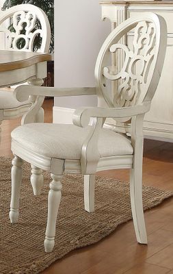 Rebecca Upholstered Arm Chair - Set of 2 - 104243