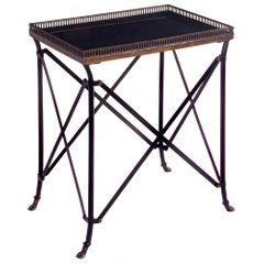 Rectangular Black Accent Table - IMAX - 12003