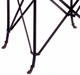 Rectangular Black Accent Table - IMAX - 12003