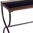 Rectangular Black X-Leg Accent Table - IMAX - 12004