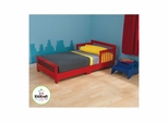 Red Slatted Toddler Cot - KidKraft