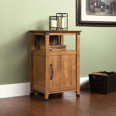 Registry Row Technology Pier Amber Pine - Sauder Furniture - 412375