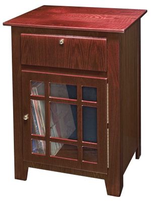 Richmond Entertainment Center Cabinet in Cherry - Crosley - ST73-CH