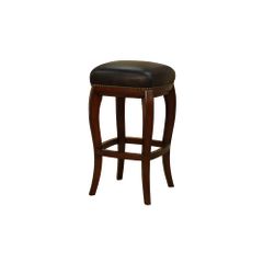 Rinaldo 30" Bar Stool with Leather Cushion - American Hertiage - AH-130855