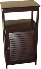 RiverRidge Home Espresso Ellsworth Single Door Floor Cabinet