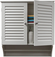 RiverRidge Home White Ellsworth 2 Door Wall Cabinet