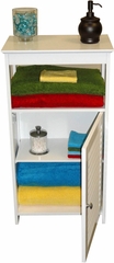 RiverRidge Home White Ellsworth Single Door Floor Cabinet