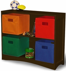 RiverRidge  Kids Espresso Horizontal Bookcase