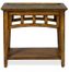 Riverside Andorra Side Table in Burnished Oak - Riverside Furniture - 5309K