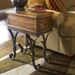 Riverside Stone Forge Side Table - Riverside Furniture - 31010