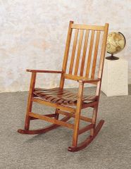 Rocker in Oak - Coaster