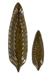Rona Leaf Plates (Set of 2) - IMAX - 94121-2