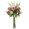 Rose, Delphinium and Lilac Silk Flower Arrangement - Nearly Natural - 1220-PK