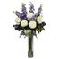 Rose, Delphinium and Lilac Silk Flower Arrangement - Nearly Natural - 1220-PP