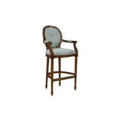 Rosetta 30" Bar Stool with Fabric Cushion - American Hertiage - AH-130861