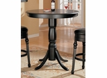 Round Bar Table in Black - Coaster