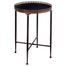 Round Black Accent Table - IMAX - 12002