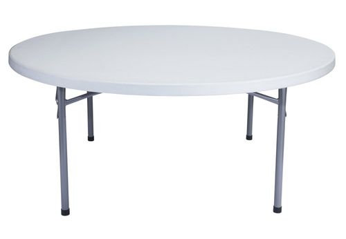Round Blow Molded Folding Table 71