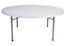 Round Blow Molded Folding Table 71" - National Public Seating - BT-71R