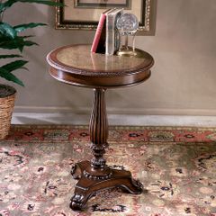Round Pedestal Table in Aged Patina - Butler Furniture - BT-0503070