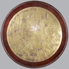 Round Pedestal Table in Aged Patina - Butler Furniture - BT-0503070