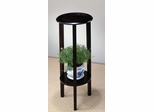 Round Plant Stand Table with Bottom Shelf - 900936