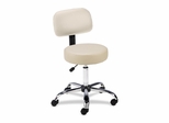 Round Stools w/ Back - Beige - LLR69512