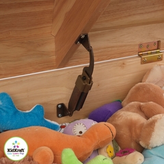 Round Top Storage Chest in Natural - KidKraft Furniture - 14541