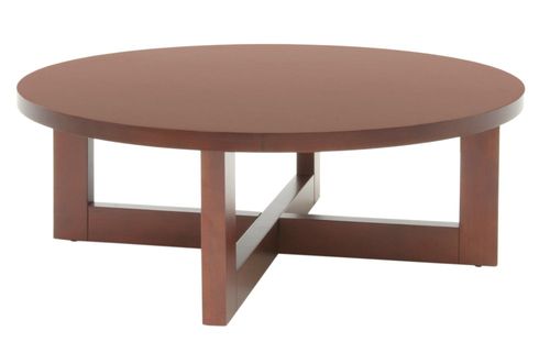 Round Wood Coffee Table - HWTC3713