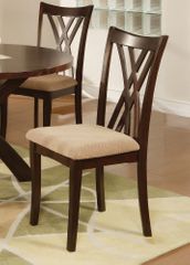 Ruby Dining Chair (Set of 2) in Rich Espresso - Coaster - 101582-SET