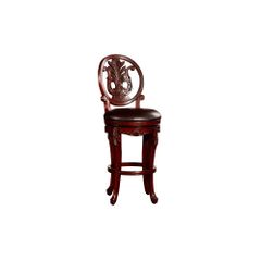 Sabrina 30" Bar Stool with Leather Cushion - American Hertiage - AH-130864