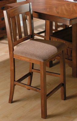 Saddle Brown Oak School House Counter Height Stool - Set of 2 - 477-BS850KD