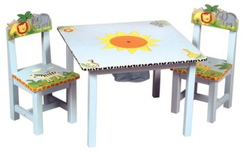 Safari Table and Chairs - Guidecraft - G83202