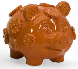 Salidra Flower Pigs (Set of 3) - IMAX - 64011-3