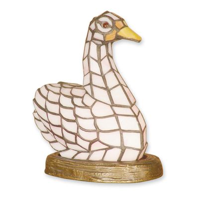 Salina Swan Accent Lamp - Dale Tiffany