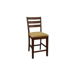 Salma Counter Stool with Upholstered Cushion - Set of 2 - American Hertiage - AH-700201SD