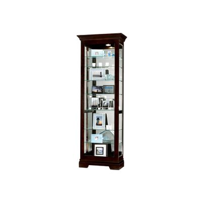Saloman Traditional Curio Cabinet - Howard Miller