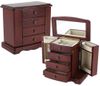 Salzburg Jewelry Box in Dark Cherry - JBQ-CL552