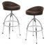 Samba Barstool Brown (Set of 2) - LumiSource - BS-TW-SAMBA-BN2