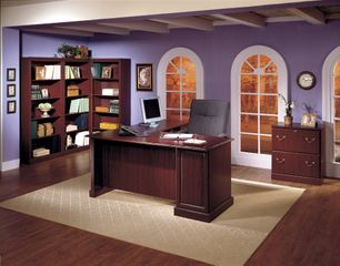 Saratoga Executive Office Furniture Package 3 - Bush Office Furniture - OFFPKG-35